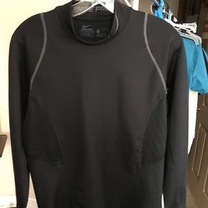 Mens Nike Pro Hyperwarm Long-Sleeve Tee S